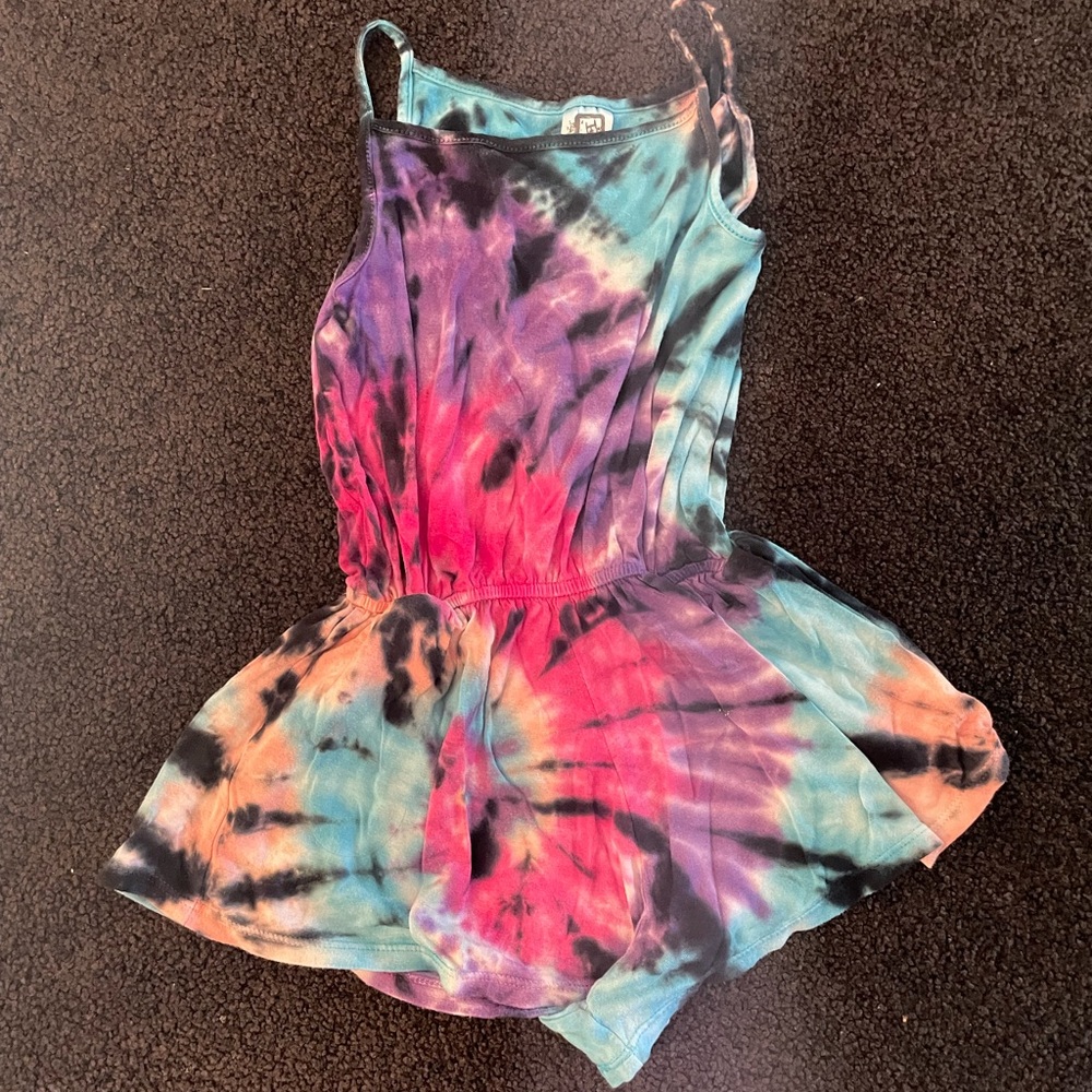 Tie dye romper